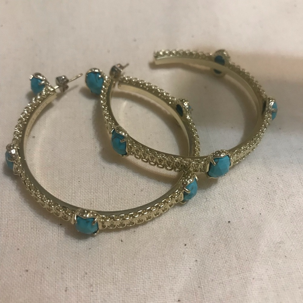 Kendra Scott hoop earrings